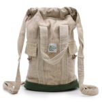Hemp and Cotton Laptop Backpack