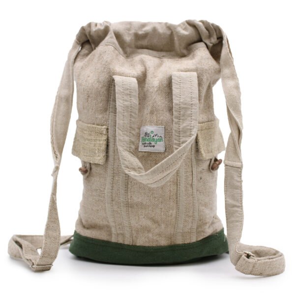 Hemp and Cotton Laptop Backpack