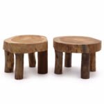 Medium Teak Pad Display