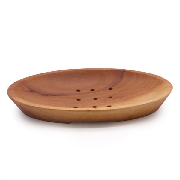 Manilkara zapota wood Mahogany Soap Dish
