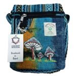 Hemp Embroidery Mushroom Party Bag