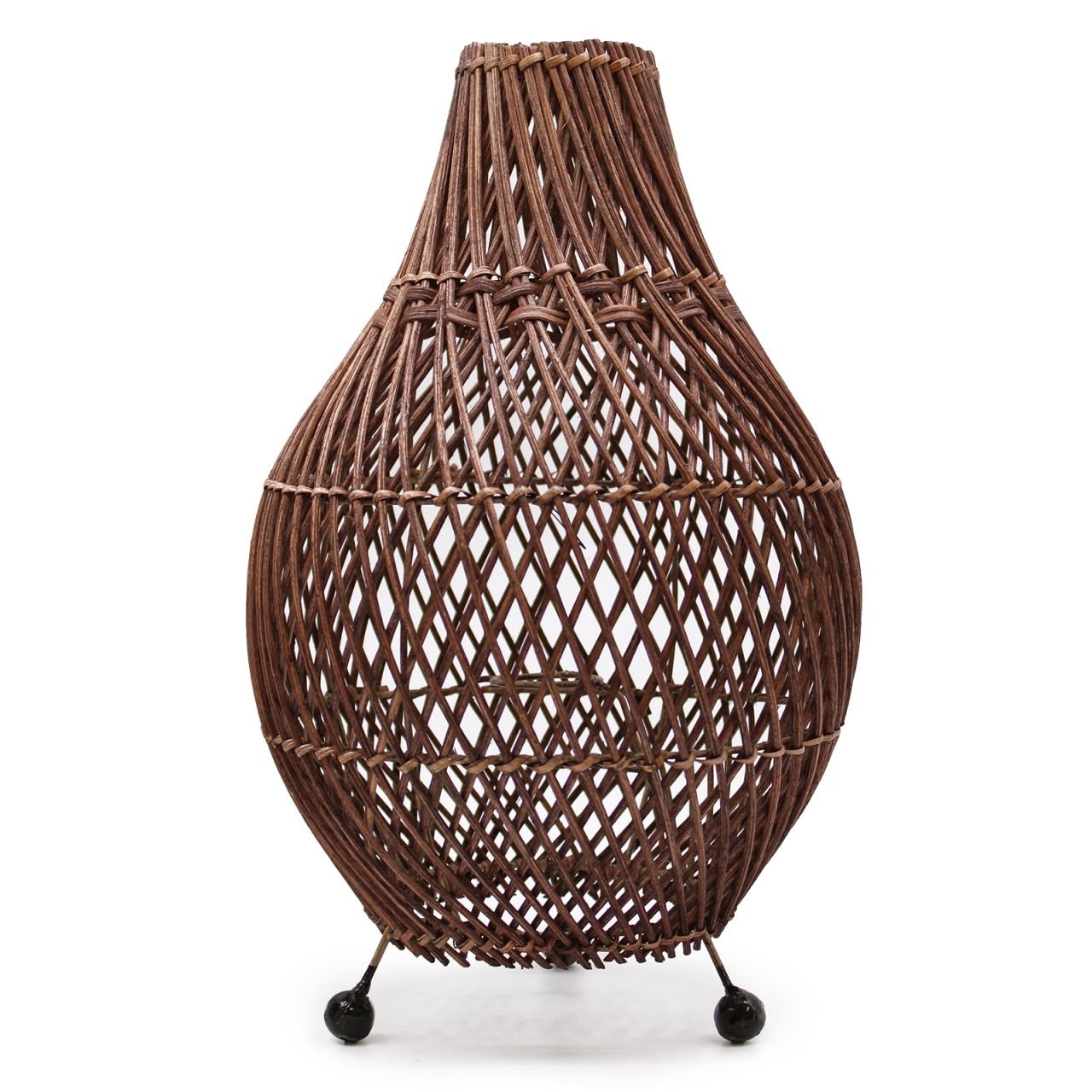 Handcrafted Rattan Table Lamp