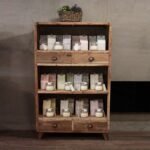 Recycled Wood Shelf Display