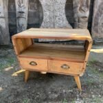 Small TV Stand - Recycled Wood
