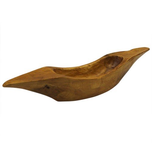 Greek Style Teak Root Bowl