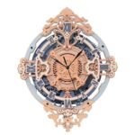Romantic Note Wall Clock 3D Wooden Puzzle
